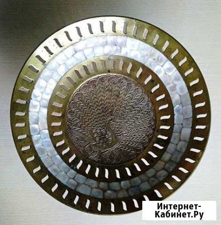 Ваза. Конфетница. Перламутр натуральный Редкость Кострома - изображение 1