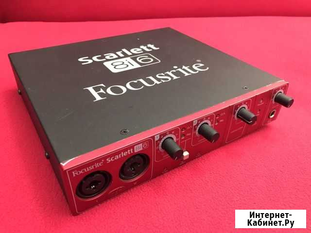 Звуковая карта Focusrite 8i6 Нальчик - изображение 1