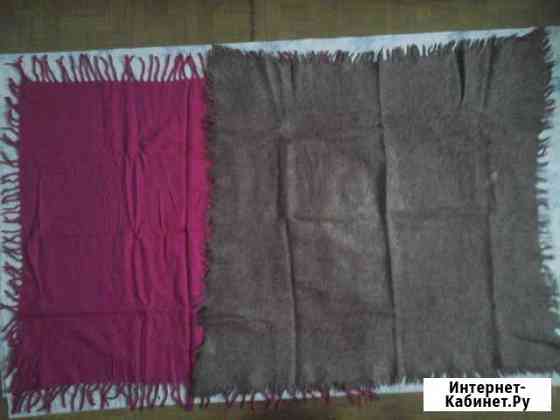 Платки головные жен СССР 50-70-х г, б/у разные 9шт Архангельск