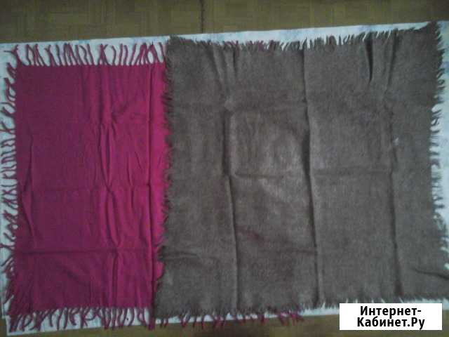 Платки головные жен СССР 50-70-х г, б/у разные 9шт Архангельск - изображение 1