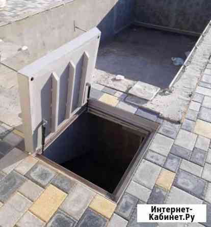 Люк под брусчатку тротуарную плитку Волгоград