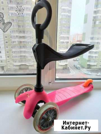 Самокат трёхколёсный Mini Micro 3 в 1 с сиденьем Курск - изображение 1