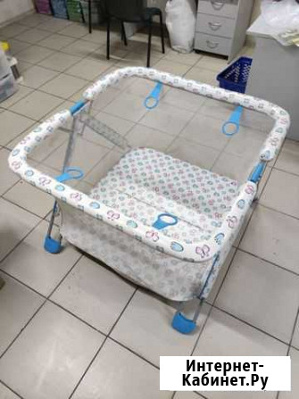 Манеж детский складной 1.2*1.2 Красноярск - изображение 1