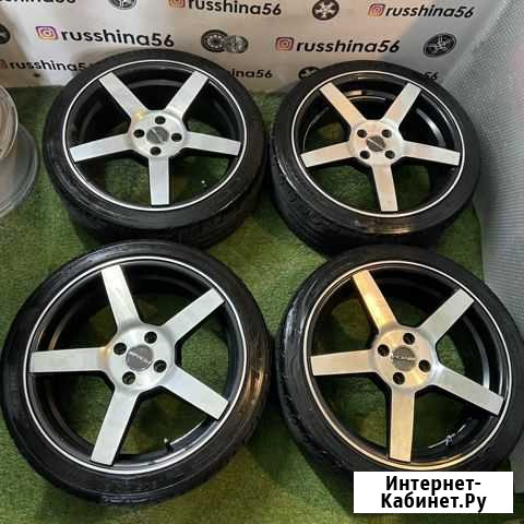 Комплект Vossen R17 4*98 на ваз 205/40/17 Оренбург - изображение 1