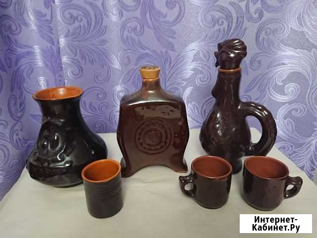 Посуда глиняная коричневая с покрытием СССР от Великий Новгород - изображение 1