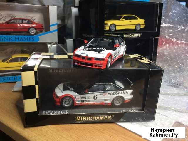 BMW M3 GTR E36 1 43 Minichamps Вологда - изображение 1