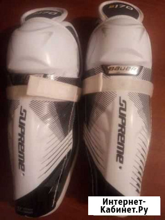 Хоккейные щитки Bauer 10 Липецк - изображение 1