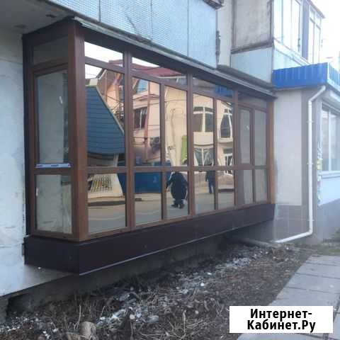 Остекление балконов,лоджий,Окна,Двери,Рассрочка Саки - изображение 1
