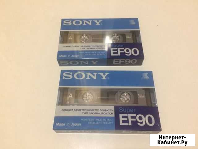 Sony Super EF90 аудиокассета Made in Japan Москва - изображение 1