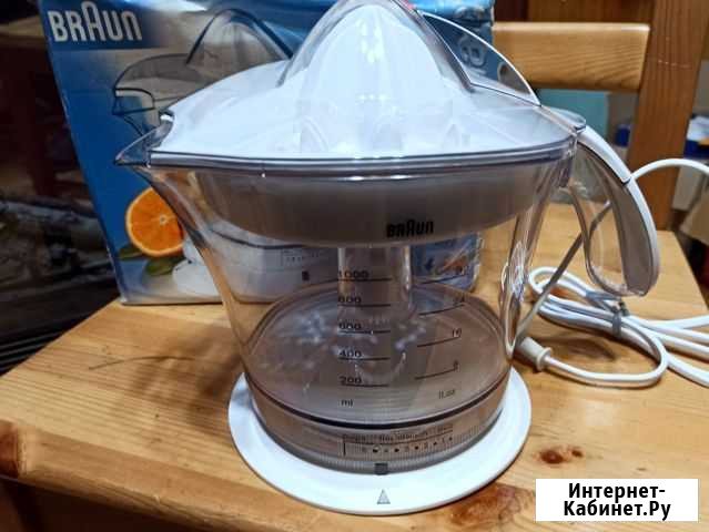 Новая соковыжималка Braun для цитрусовых Приозерск - изображение 1