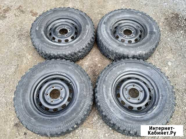 Комплект колес Cordiant off road 235/75 R15 109Q Тюмень - изображение 1