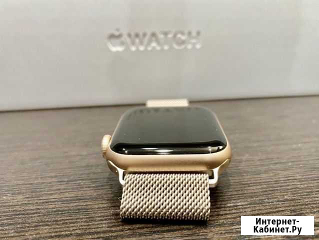 Смарт часы apple watch 7 “цвет золотой» Тобольск - изображение 1