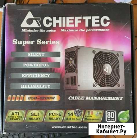 Блок питания Chieftec 1000w Биробиджан - изображение 1