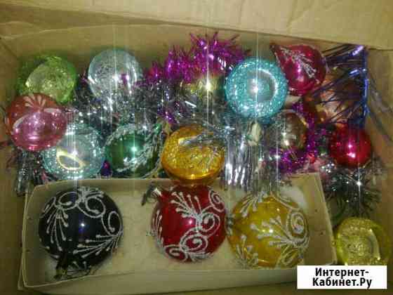 Ёлочные игрушки СССР, гирлянды СССР, очень много Ставрополь