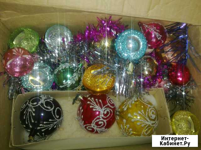 Ёлочные игрушки СССР, гирлянды СССР, очень много Ставрополь - изображение 1