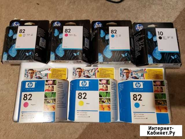 Картридж hp 69ml разные цвета (magenta, yellow, cy Сургут - изображение 1