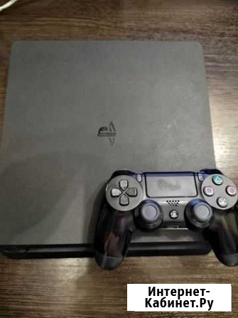 Sony PS4 Slim 500gb (1джой, 7 игр, 3диска) Астрахань - изображение 1