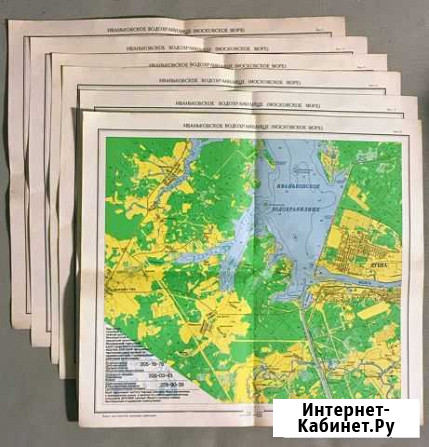 Иваньковское водохранилище Московское море карта Москва - изображение 1