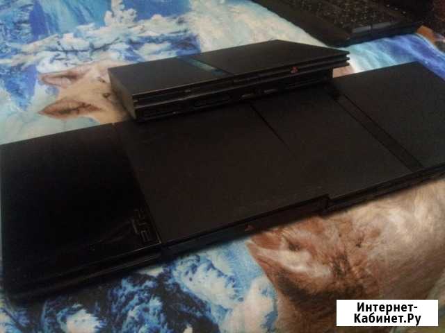 Три Playstation2 (слимки) Мурманск - изображение 1