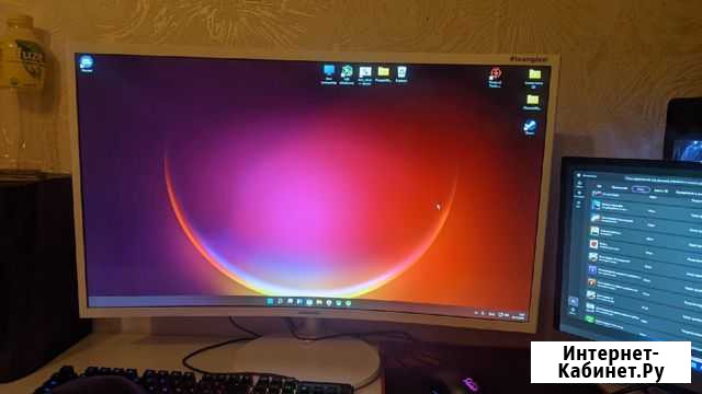 Монитор samsung C32F391FWI Красноярск - изображение 1