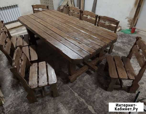 Стол из массива. Мебель из дерева Оренбург - изображение 1