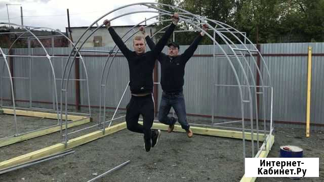 Теплицы (поликарбонат входит в стоимость) Санкт-Петербург - изображение 1
