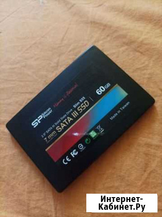SSD Жёсткие диск 60GB Silicon Power Череповец - изображение 1