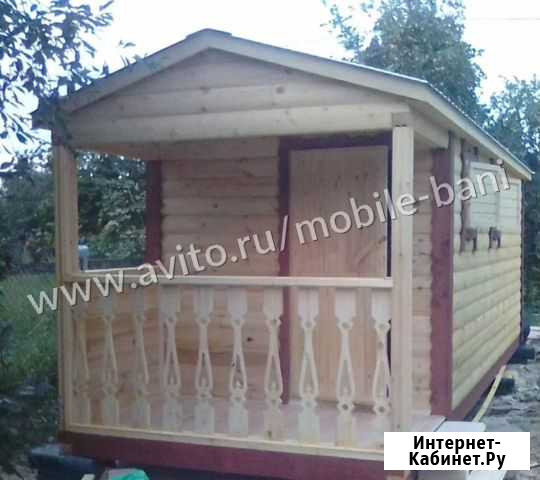 Баня из бруса 7 на 2,25 метров Наро-Фоминск - изображение 1