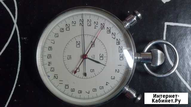 Трёхкнопочный сплит-секундомер.СССР Мурманск - изображение 1