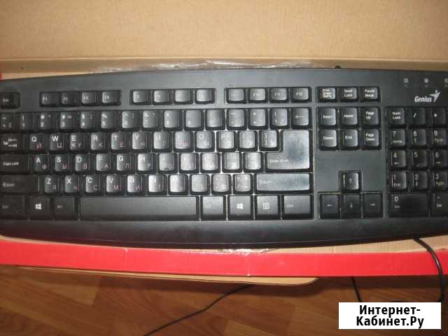 Клаиатура genius KB110X-USB,Мышь A4Tech OP-3D PS/2 Воронеж - изображение 1