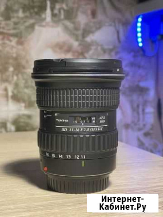 Объектив Tokina 11-16mm f 2.8 (canon ef) Краснодар - изображение 1
