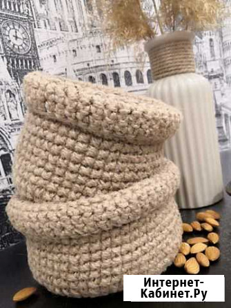 Корзинки из джута цельновязанные Белгород - изображение 1