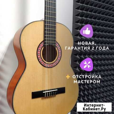Новая гитара (с гарантией) + отстройка мастером Смоленск - изображение 1