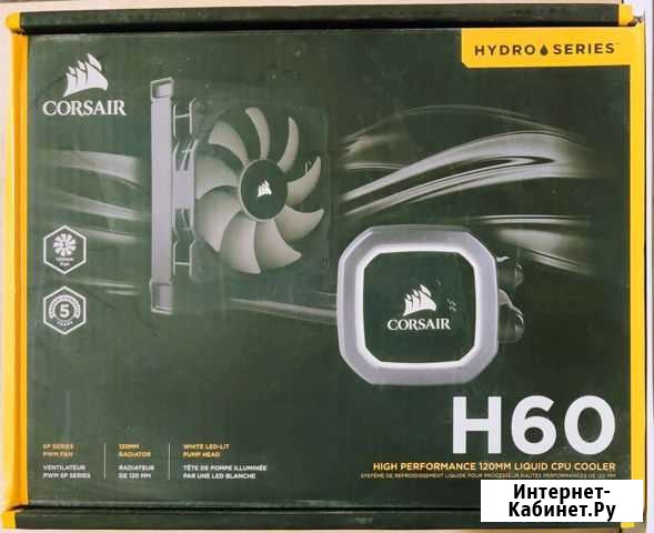 Водяная система охлаждения Corsair H60 Тольятти - изображение 1