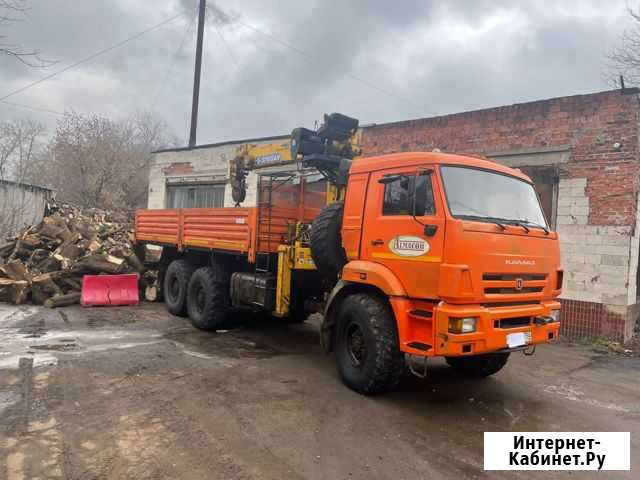КамАЗ 43118 с КМУ, 2015 Москва - изображение 1