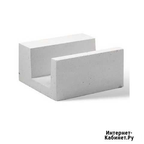Пеноблоки газоблоки U-блоки D400 200х250х500 Петрозаводск - изображение 1