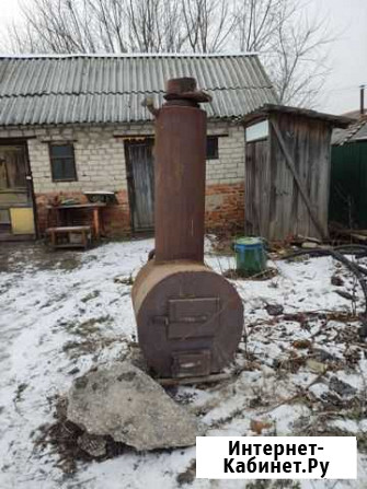 Печь буржуйка с водяным контуром Ряжск - изображение 1