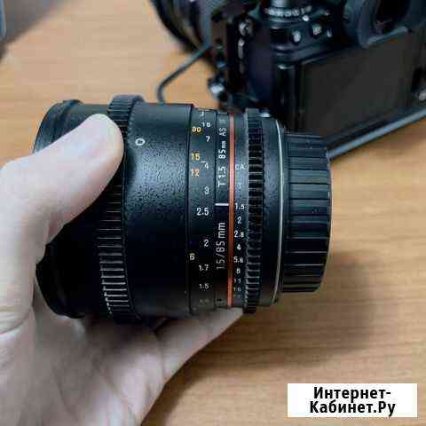 Samyang 85mm t1.5 (EF mount) Киров