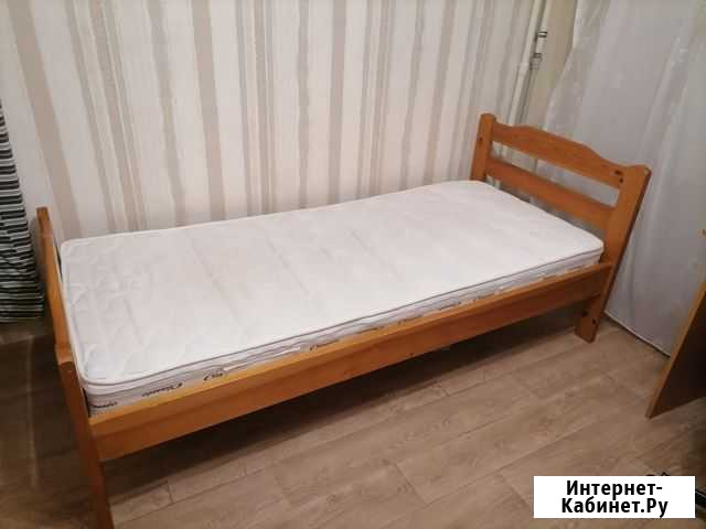 Кровать из массива сосны Краснодар - изображение 1