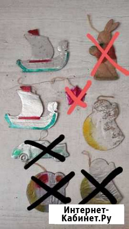 Елочные игрушки картонаж Киров - изображение 1