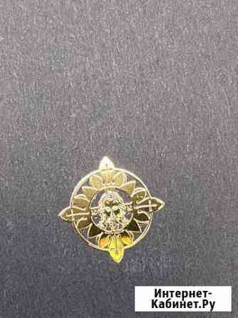 Золотая наклейка стикер лик Иисуса Христа Омск