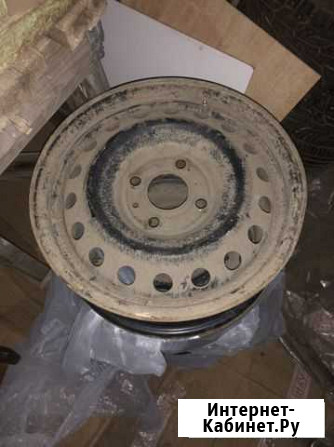 Штампованные диски r15 4x114.3 Ижевск - изображение 1