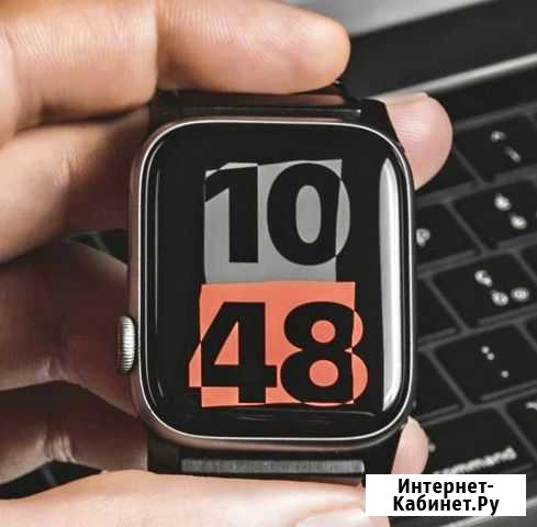 Смарт часы apple watch 7 “золотые» Тольятти - изображение 1