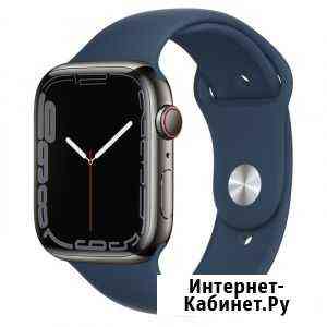 Apple Watch Series 7 / 45мм GPS + Cellular сталь Москва