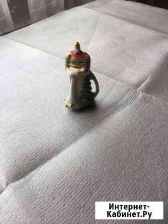 Фарфоровая статуэтка Боготырь с булавой (Песочно) Иваново
