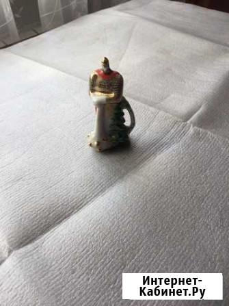 Фарфоровая статуэтка Боготырь с булавой (Песочно) Иваново - изображение 1