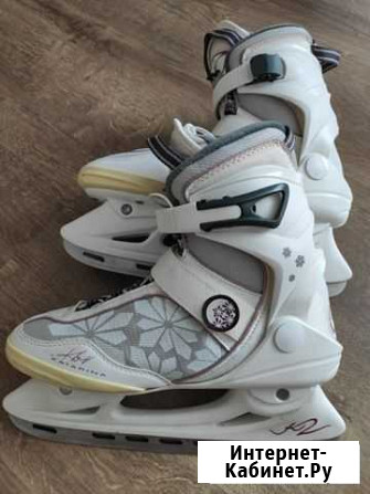 Коньки женские К2 39 р-р Новосибирск - изображение 1