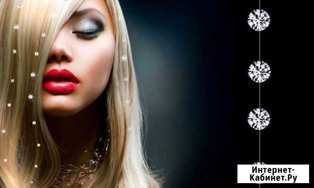 Заколка стразы на леске Волгоград - изображение 1