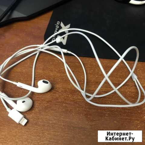 Проводные наушники от iPhone 8 Дербент - изображение 1