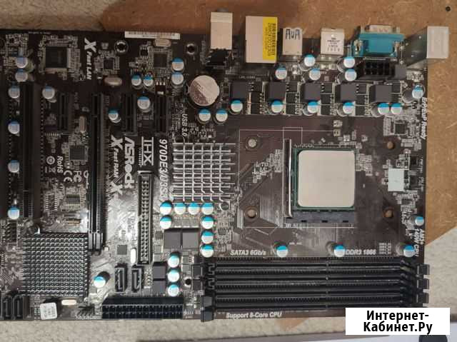 Материнская плата с процессором fx 8320e Самара - изображение 1